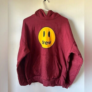Drew House Burgundy  Hoodie